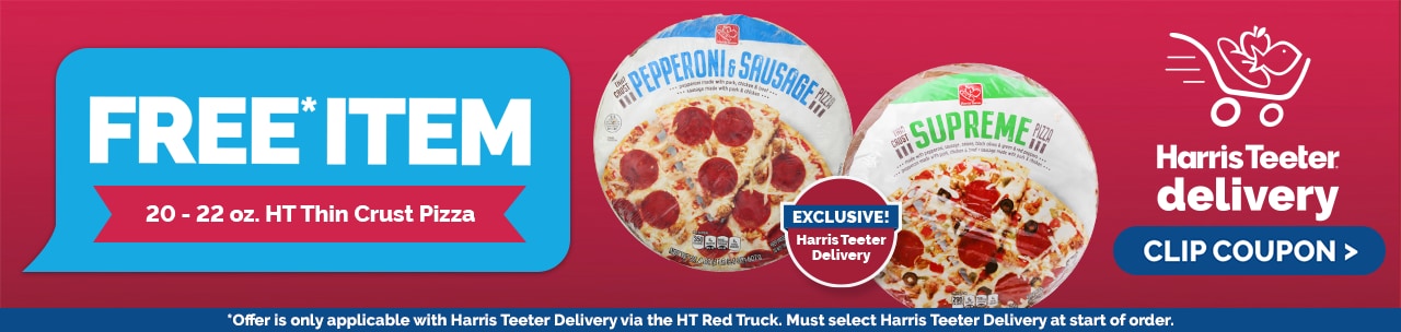 Free item when you purchase with HT Delivery