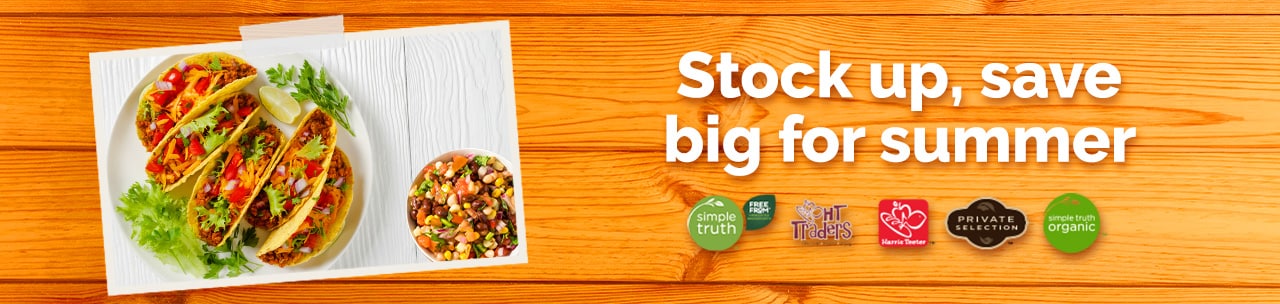 Stock up, save big for summer