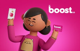 Free Delivery*.  Plus fuel savings and special offers with Boost.