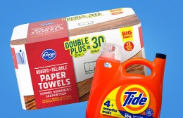 Household Essentials.  Stock up on day-to-day must-haves.