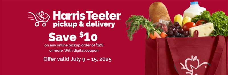 $10 off $125 Pickup Offer 