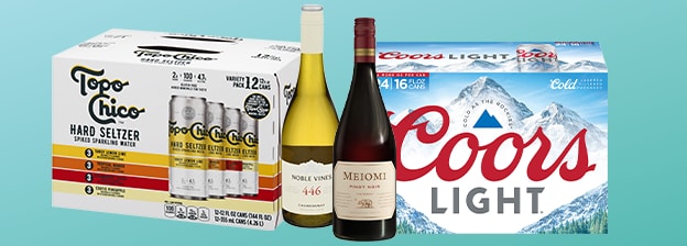 Shop our variety of beverages. 