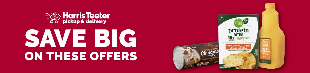 Save BIG on these Pickup & Delivery only offers!