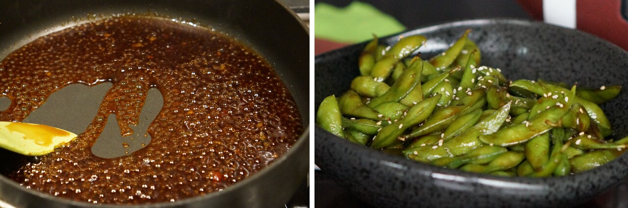 Sweet & Spicy Glazed Edamame Sweet & Spicy Glazed Edamame