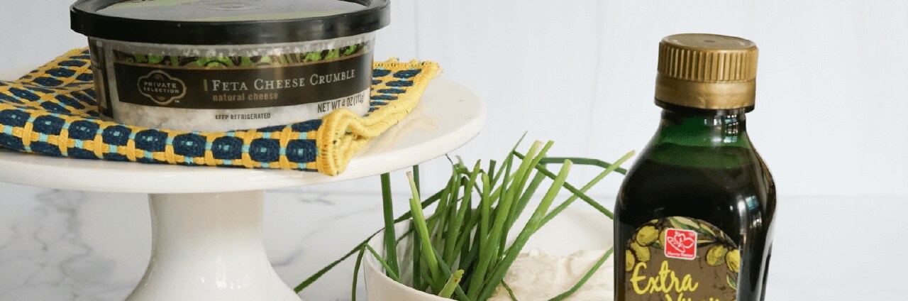 Whipped Lemon Feta Cheese