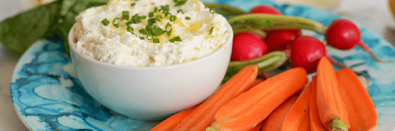 Whipped Lemon Feta Cheese