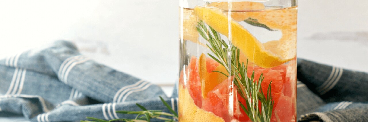 Grapefruit and Rosemary Infused Vodka