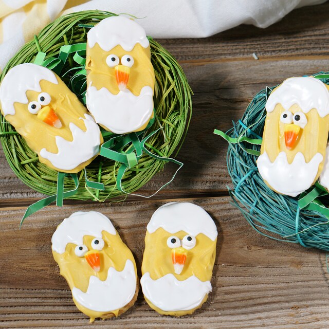 Baby Chick Cookies
