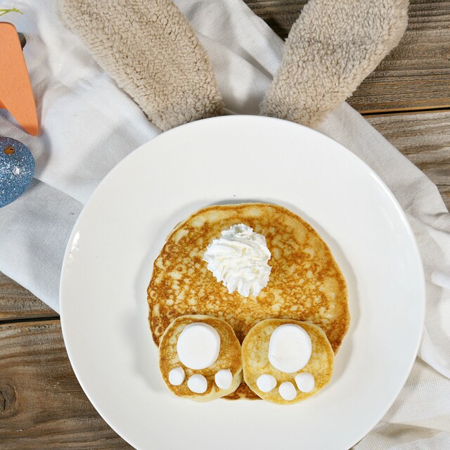 Bunny Bottom Pancakes