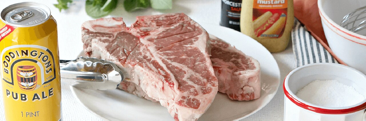 Beer Soaked Porterhouse Steak Beer Soaked Porterhouse Steak