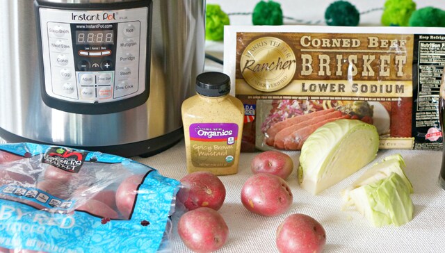 Instant Pot Corned Beef Ingredients