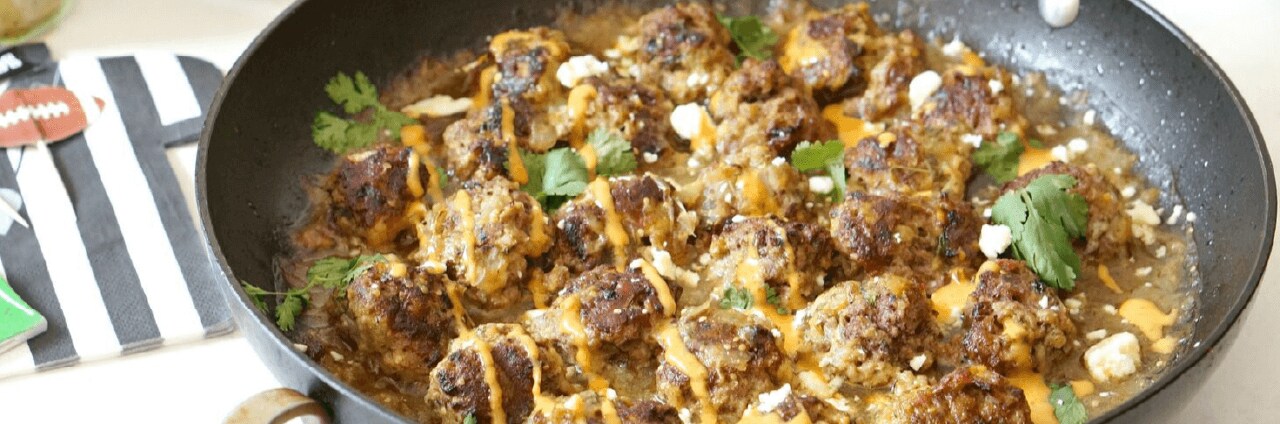 Hatch Chili Meatballs