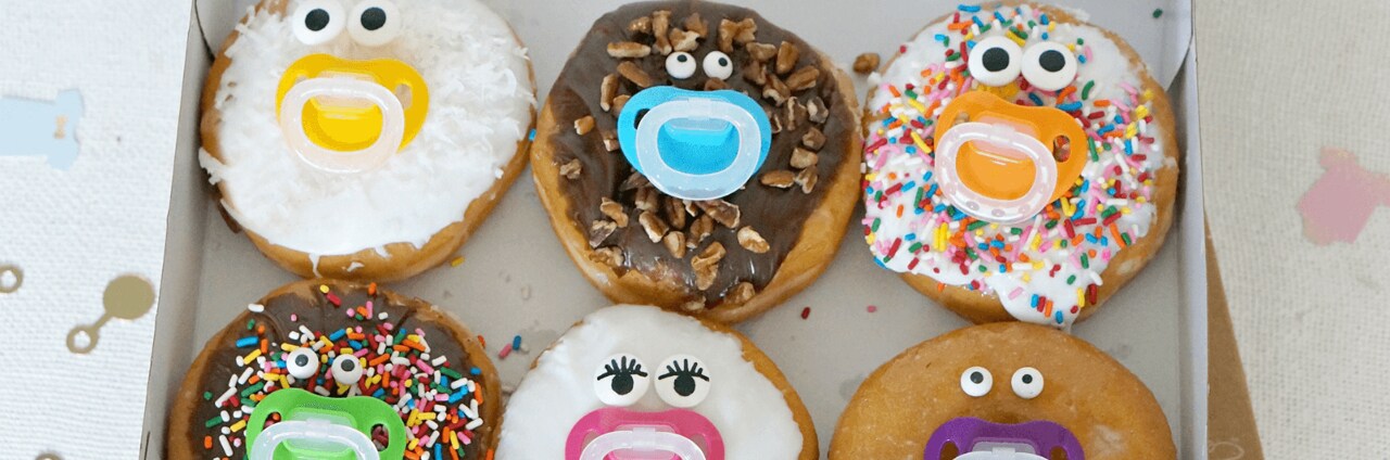 Donut baby shower shop favors