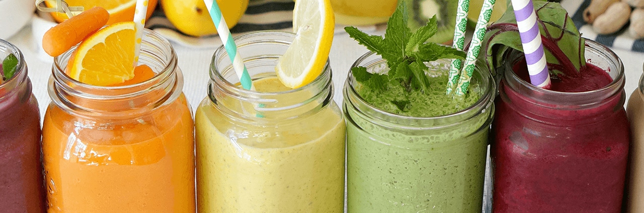 colorful smoothies colorful smoothies