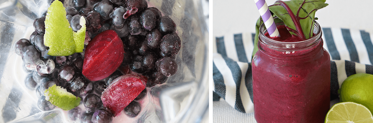 Beet and berry smoothie Beet and berry smoothie