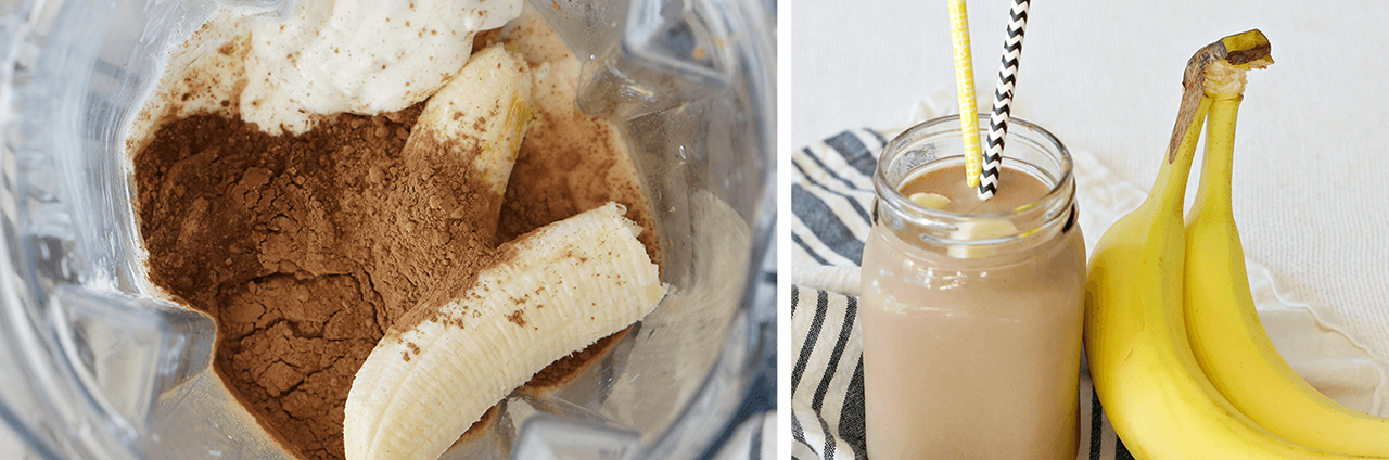 Chocolate & Peanut Butter Smoothie Chocolate & Peanut Butter Smoothie
