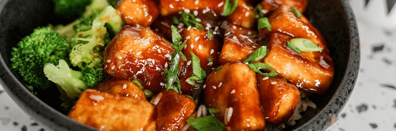 Pan-Fried Sesame Garlic Tofu Pan-Fried Sesame Garlic Tofu