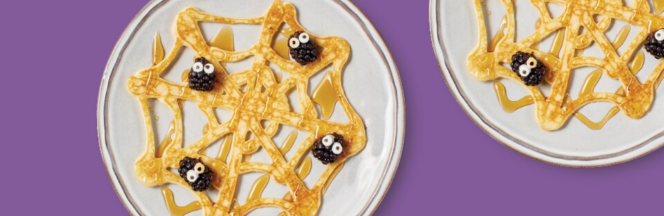 Spiderweb pancakes