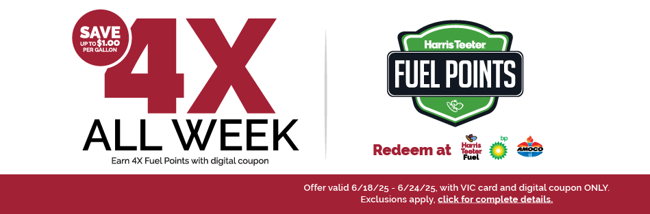 4X Fuel Points all Week! 