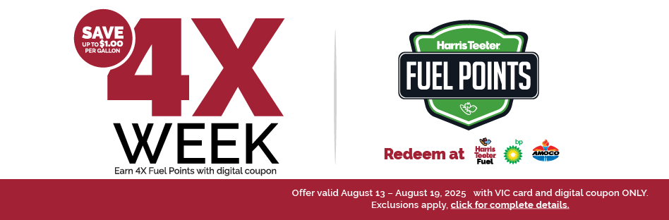 4X Fuel Points All Week