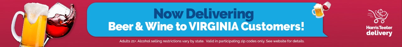 Beer & Wine to VIRGINIA Customers! 