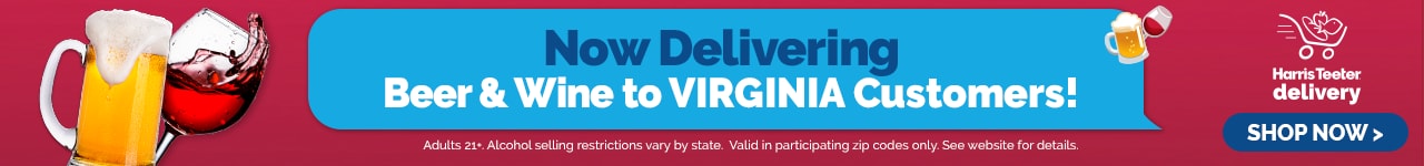 Beer & Wine to VIRGINIA Customers! 