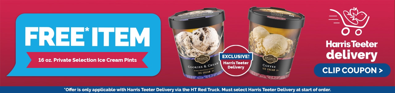 Free item when you purchase with HT Delivery