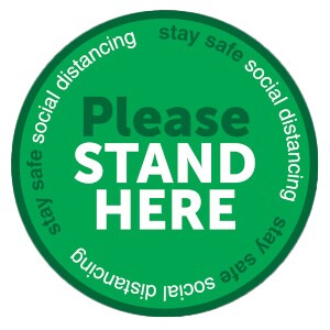 Please stand here Please stand here