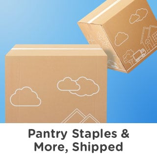 Ship Pantry Staples & More, Shipped