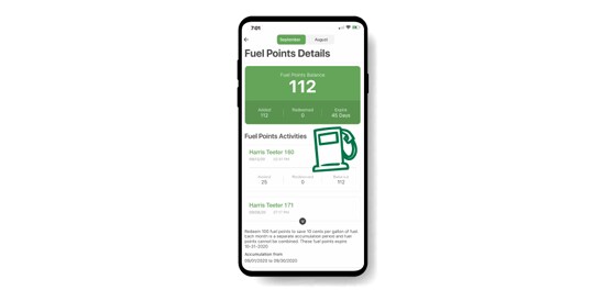 Fuel Points Details Fuel Points Details
