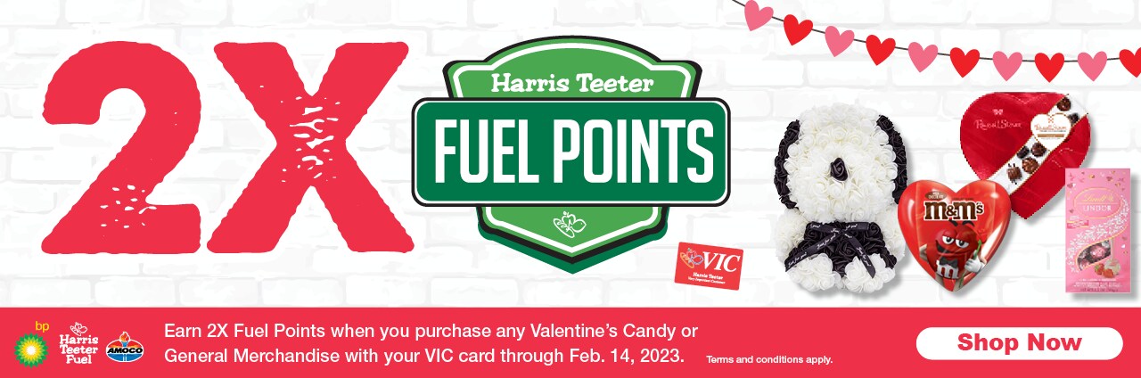 2X Fuel Points on Valentine's Candy or GM