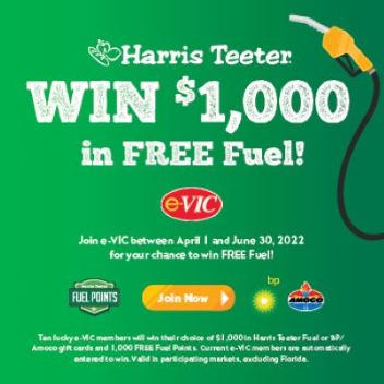 e-VIC Fuel Sweepstakes e-VIC Fuel Sweepstakes