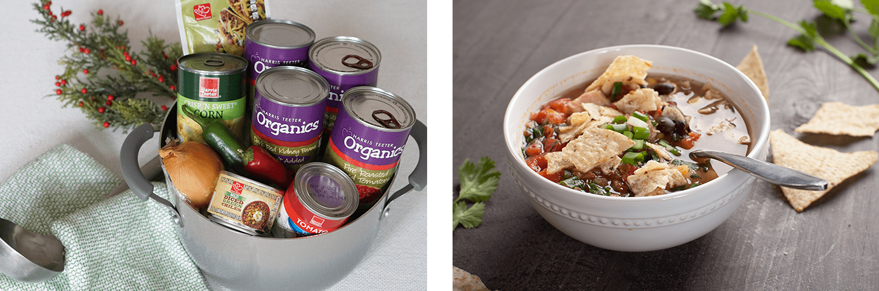 Taco Soup Dinner Basket